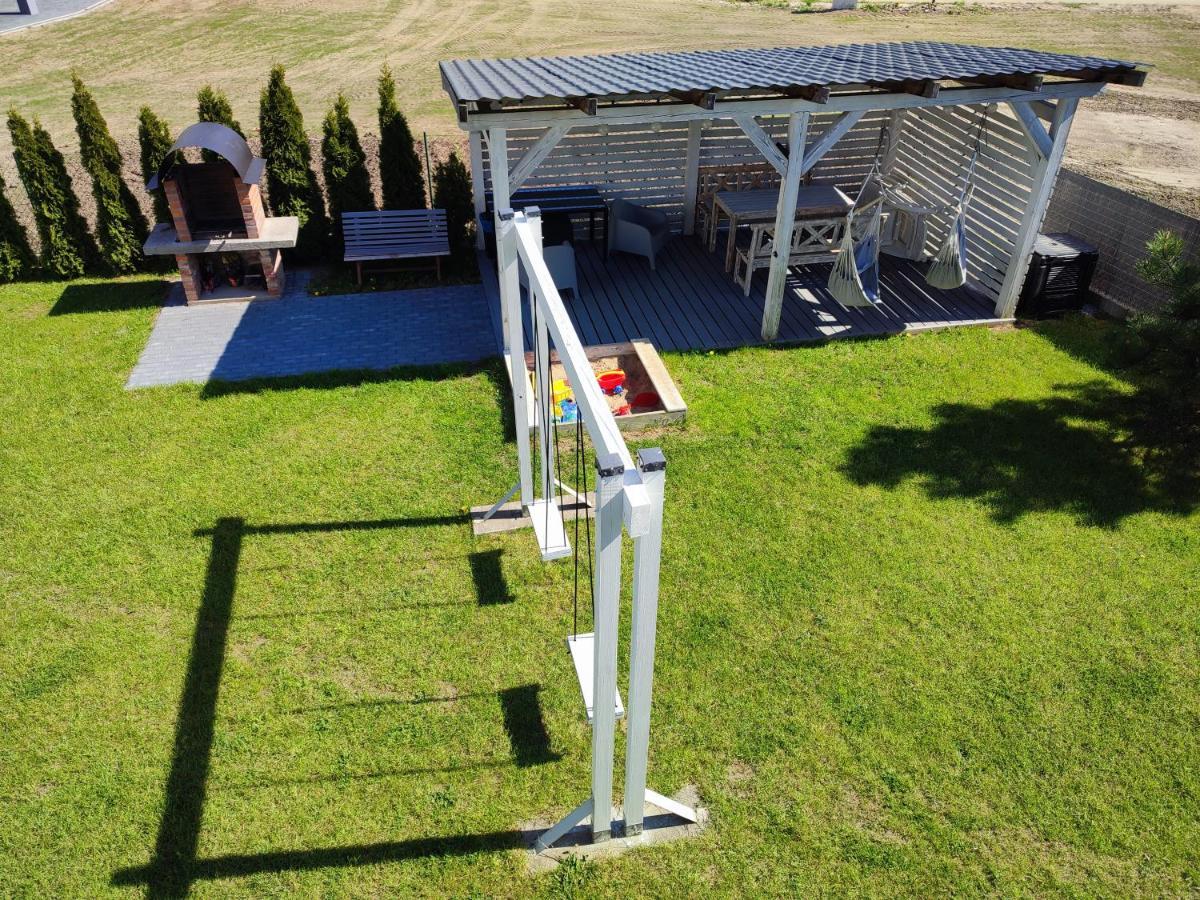SOWI KĄT domki i apartamenty Mikołajki Exteriör bild