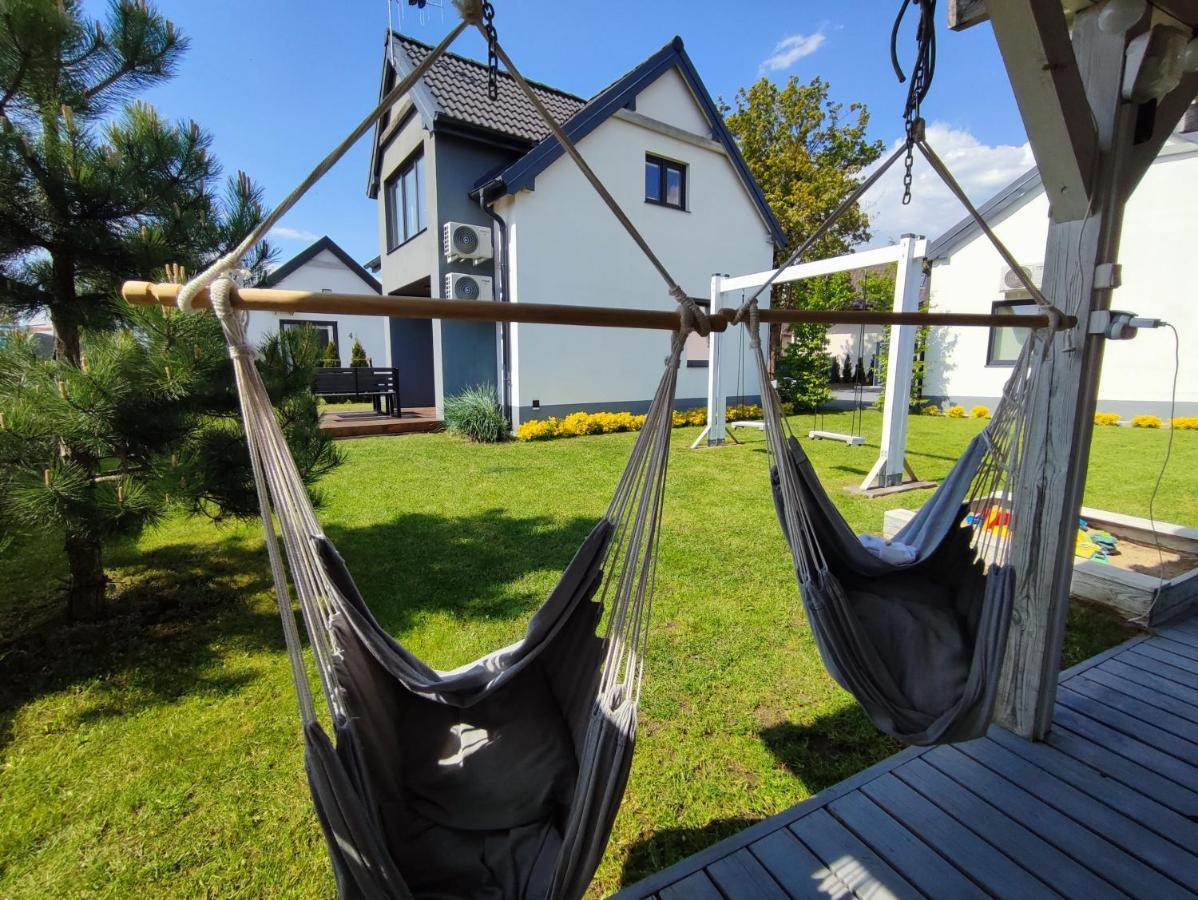 SOWI KĄT domki i apartamenty Mikołajki Exteriör bild